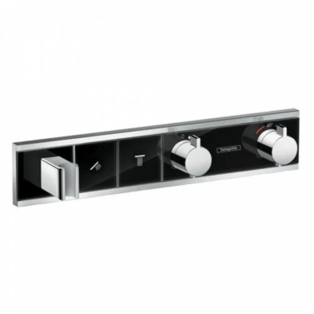 Фото Смеситель для ванны Hansgrohe 15355600 однорычажный цвет черный Фото Смеситель для ванны Hansgrohe 15355600 однорычажный цвет черный