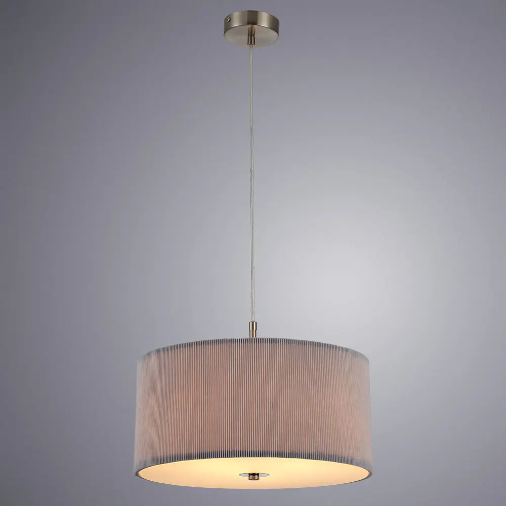 Фото Люстра подвесная Arte Lamp Mallorca Ar_a1021sp-3ss 3 лампы 5 м² цвет серебро Фото Люстра подвесная Arte Lamp Mallorca Ar_a1021sp-3ss 3 лампы 5 м² цвет серебро