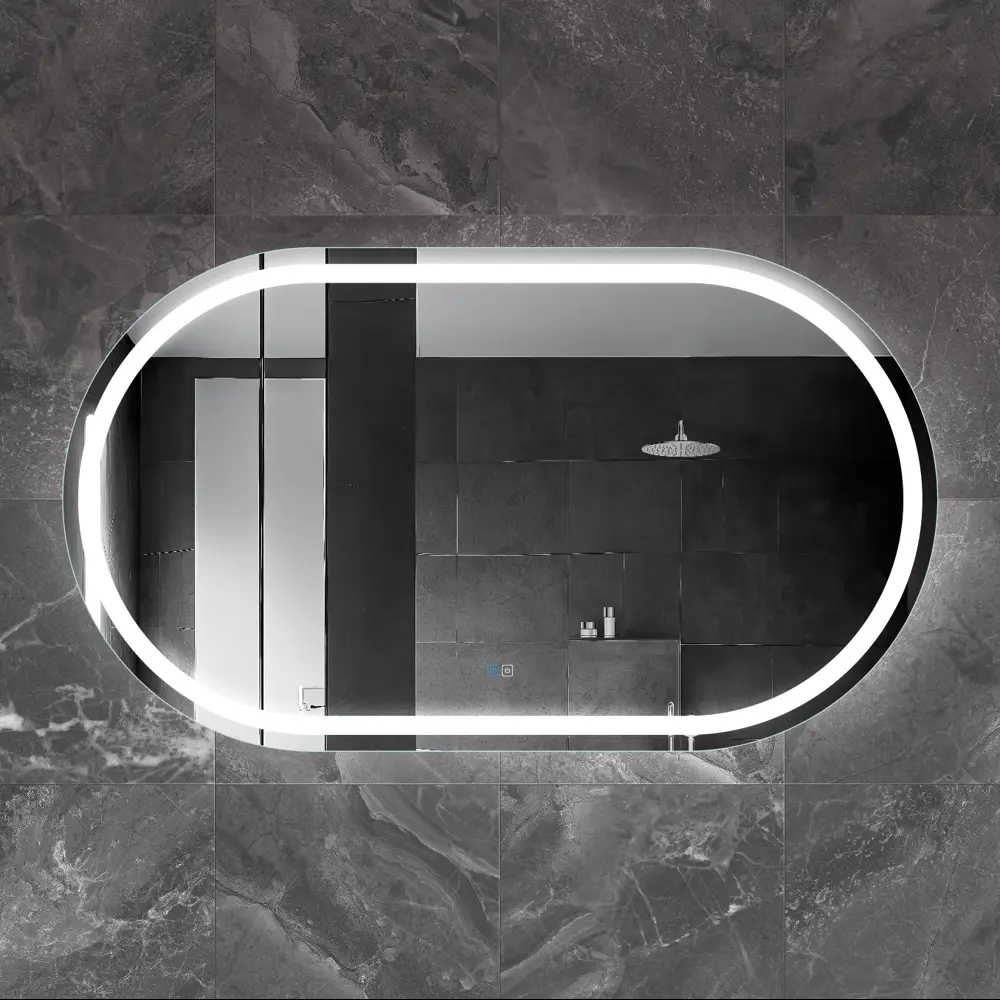 Фото Зеркало для ванной Cezares Giubileo CZR-SPC-GIUBILEO-1400-800-TCH-WARM с подсветкой 140x80см