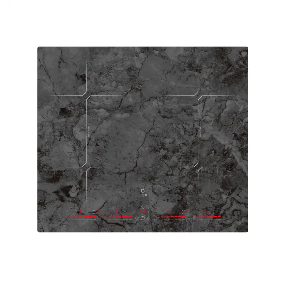 Фото Индукционная варочная панель Lex EVI 640-1 F DS 665639 59 см 4 конфорки цвет мрамор Фото Индукционная варочная панель Lex EVI 640-1 F DS 665639 59 см 4 конфорки цвет мрамор