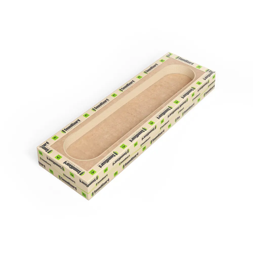 Фото Подрозетник звукоизоляционный SoundGuard P-BOX 5 5-секционный 420x130x48 мм цвет коричневый Фото Подрозетник звукоизоляционный SoundGuard P-BOX 5 5-секционный 420x130x48 мм цвет коричневый