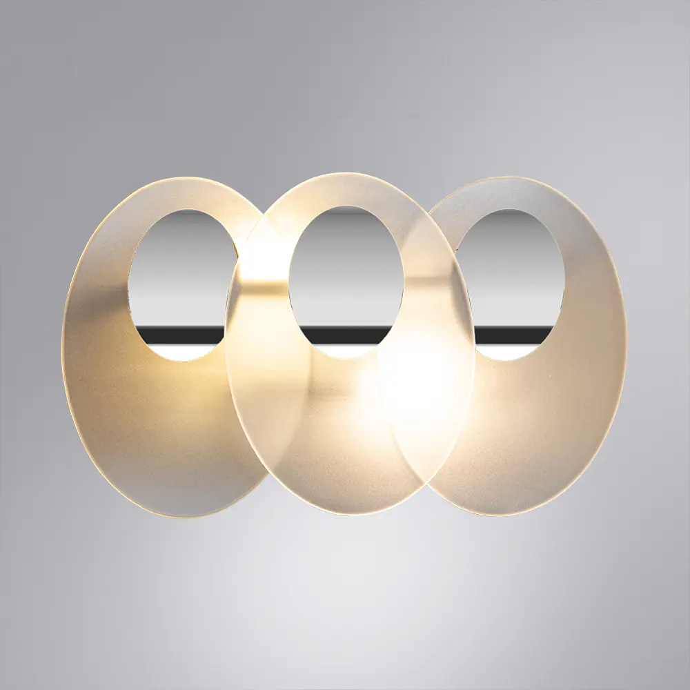 Фото 2 Настенный светильник Arte lamp A4067ap-2cc цвет серый/серебристый Фото 2 Настенный светильник Arte lamp A4067ap-2cc цвет серый/серебристый