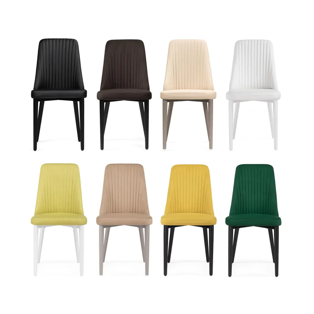 Фото 6 Стул Woodville 551063 43x91x56 см велюр цвет зеленый Фото 6 Стул Woodville 551063 43x91x56 см велюр цвет зеленый