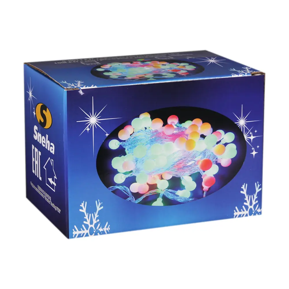 Фото 3 Электрогирлянда комнатная Sneha a-002 led mix нить 10 м 100 ламп разноцветный 1 режим работы Фото 3 Электрогирлянда комнатная Sneha a-002 led mix нить 10 м 100 ламп разноцветный 1 режим работы