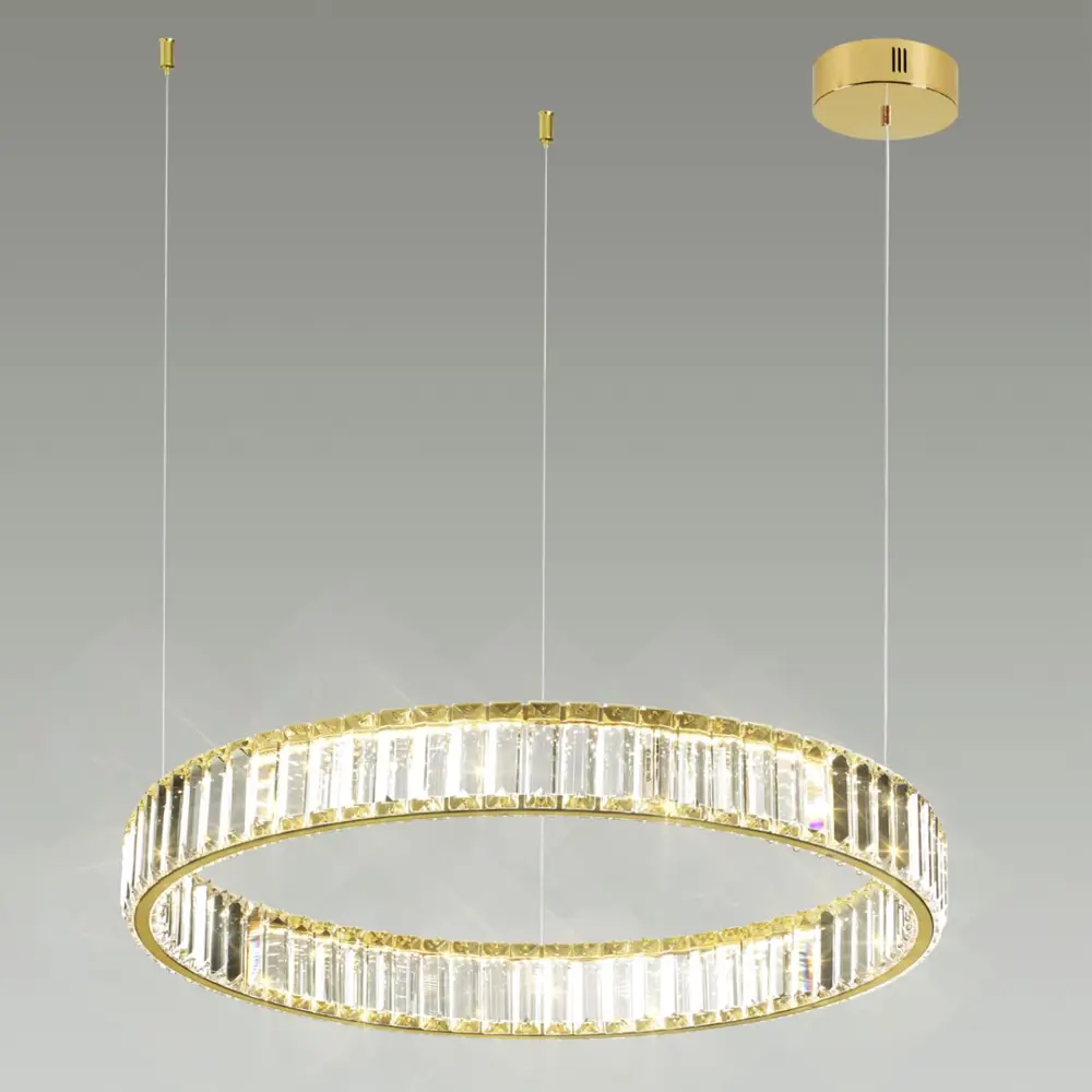 Фото 5 Светильник подвесной светодиодный Odeon Light Vekia Od_5015_36l 15 м² нейтральный белый свет цвет золото Фото 5 Светильник подвесной светодиодный Odeon Light Vekia Od_5015_36l 15 м² нейтральный белый свет цвет золото