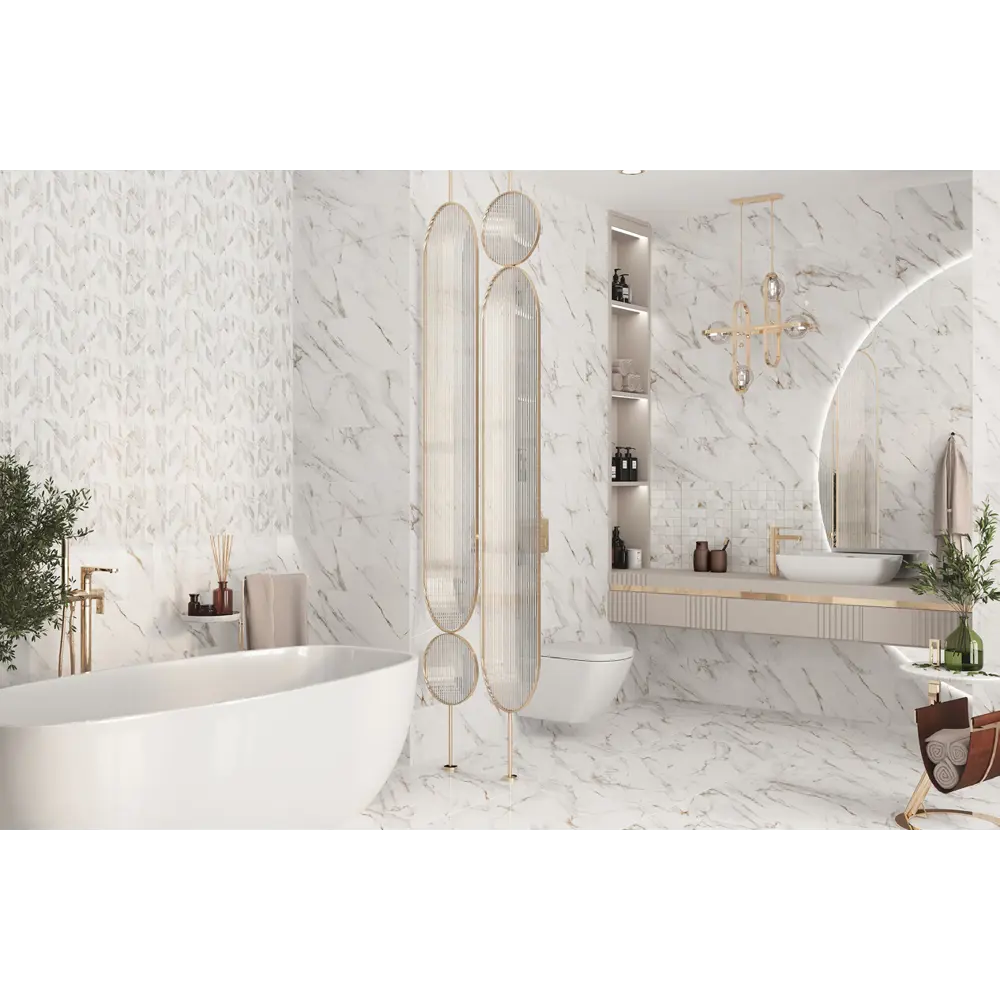 Фото 2 Плитка Eletto ceramica 509231101 24.2x70см 1.02 м² цвет серый, цена за упаковку Фото 2 Плитка Eletto ceramica 509231101 24.2x70см 1.02 м² цвет серый, цена за упаковку