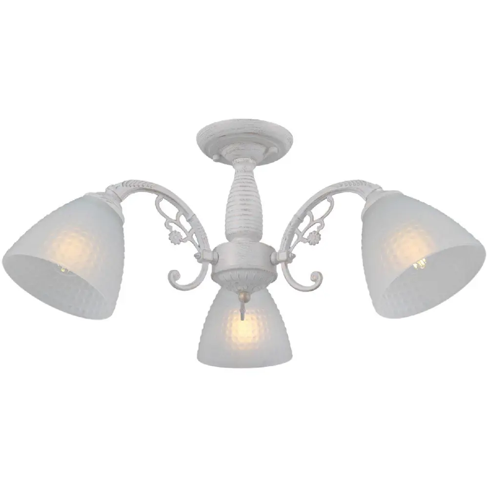 Фото Люстра на штанге Illumico Нет Il0232-3csq-24 ss spica 3 лампа 6 м² цвет белый