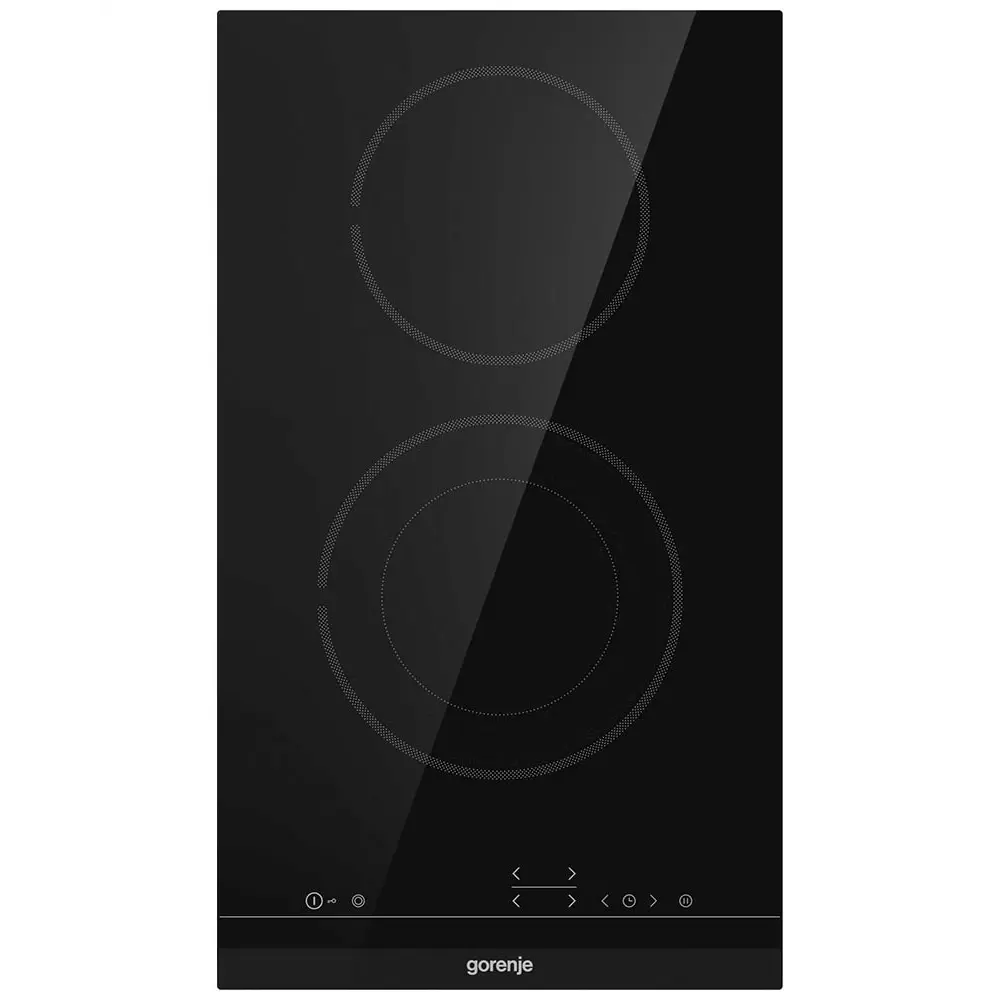 Фото Электрическая варочная панель Gorenje ECT 322 BCSC 30 см 2 конфорки цвет черный 265266 Фото Электрическая варочная панель Gorenje ECT 322 BCSC 30 см 2 конфорки цвет черный 265266