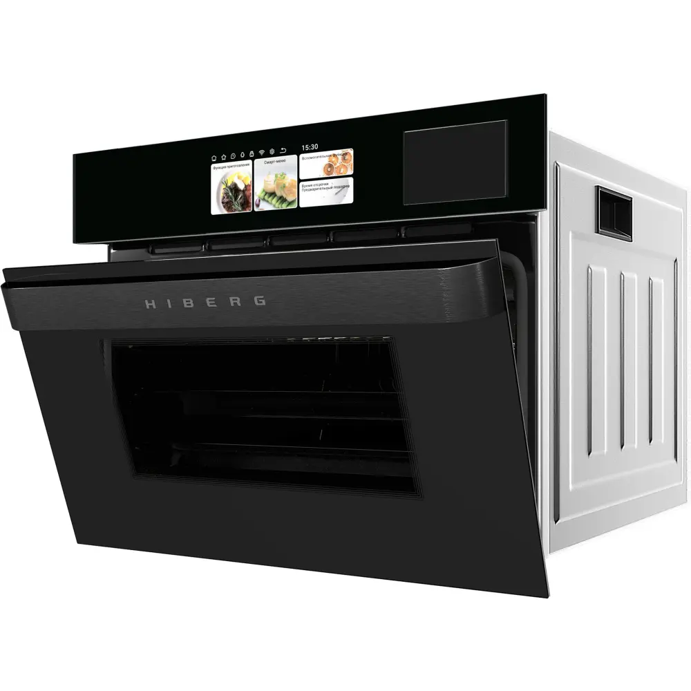 Фото 9 Духовой шкаф Hiberg S-Vm 5615 B I-Smart 59.50x46x56 см цвет черный Фото 9 Духовой шкаф Hiberg S-Vm 5615 B I-Smart 59.50x46x56 см цвет черный