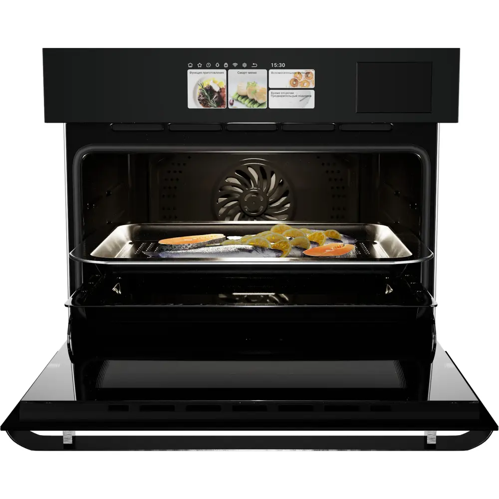 Фото 5 Духовой шкаф Hiberg S-Vm 5615 B I-Smart 59.50x46x56 см цвет черный Фото 5 Духовой шкаф Hiberg S-Vm 5615 B I-Smart 59.50x46x56 см цвет черный
