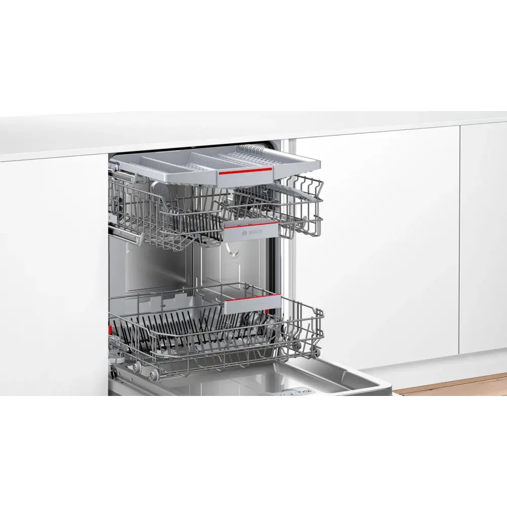 Фото 7 Встраиваемая посудомоечная машина Bosch SMV4HVX32E 59.8 см 6 программ цвет белый