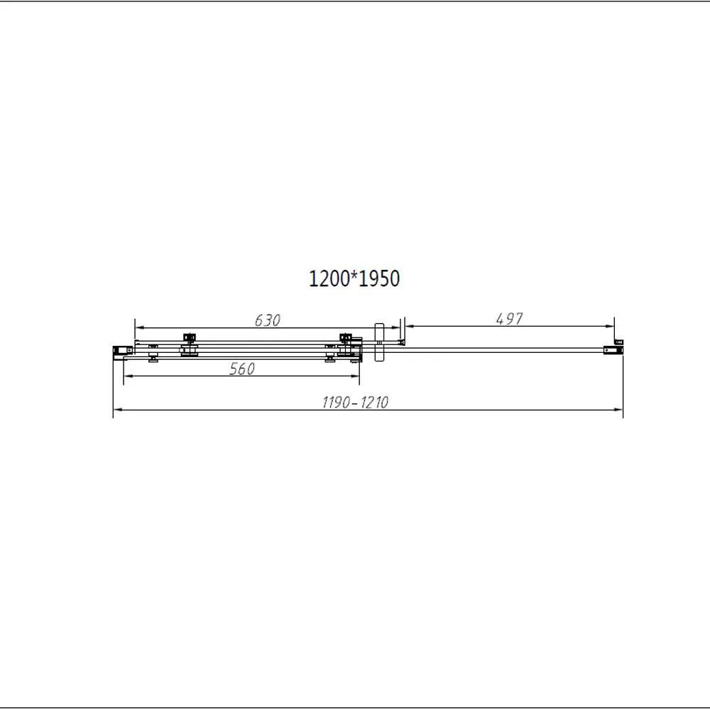 Фото 6 Душевой уголок Vincea Como-N VSR-4CN8012CL прямоугольный 120x80см хромированный профиль эффект стекла прозрачное закаленное стекло
