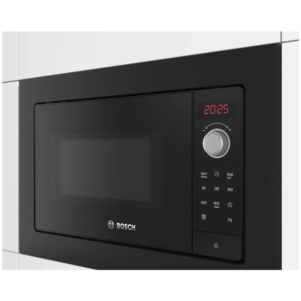 Фото 2 Встраиваемая микроволновая печь Bosch Serie 2 Neo Klassik BEL623MB3 черная 20 л 59.5x38.2x33.5 см цвет черный Фото 2 Встраиваемая микроволновая печь Bosch Serie 2 Neo Klassik BEL623MB3 черная 20 л 59.5x38.2x33.5 см цвет черный