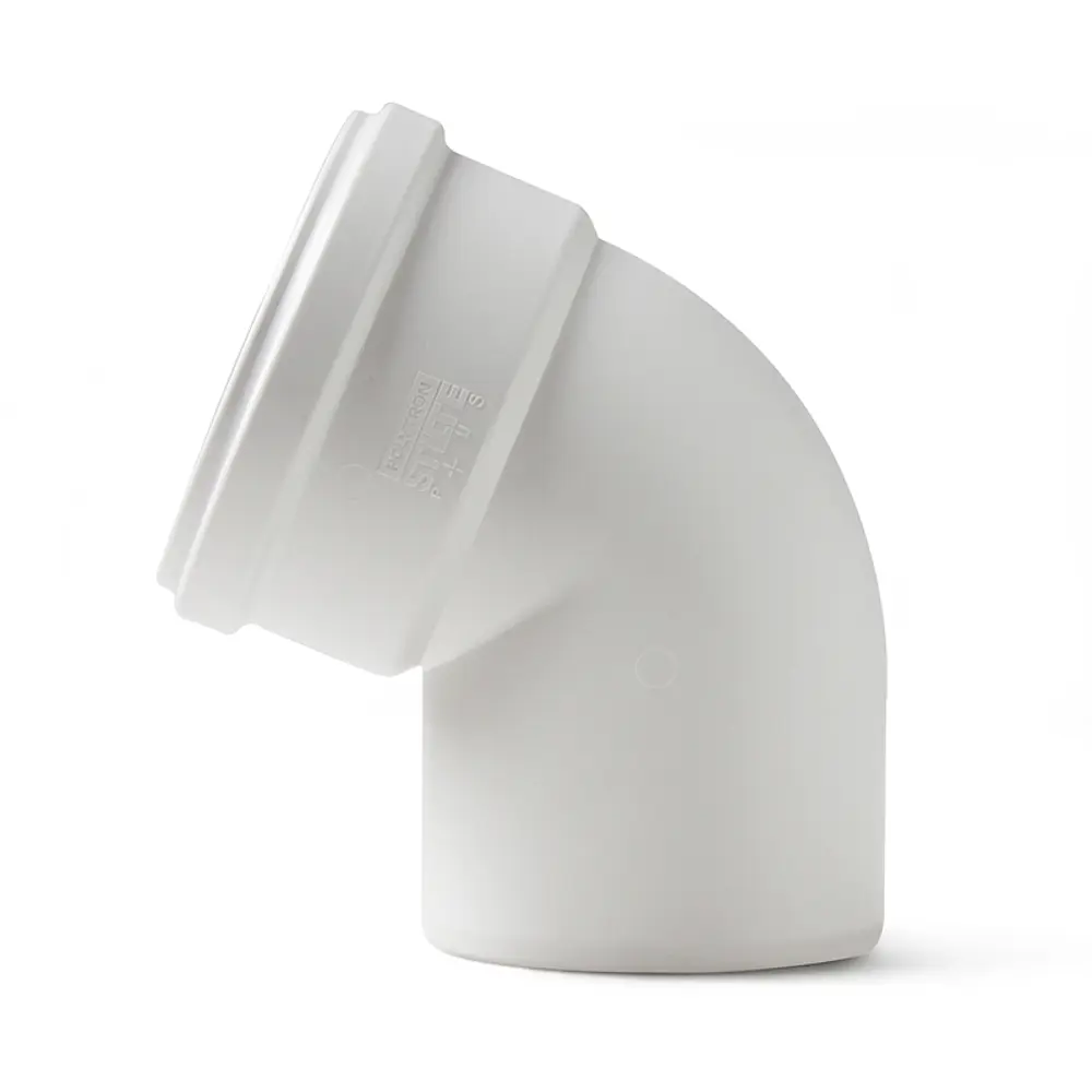 Фото Отвод канализационный шумопоглощающий Pro Aqua Stilte Plus 110 мм 45° полипропилен Фото Отвод канализационный шумопоглощающий Pro Aqua Stilte Plus 110 мм 45° полипропилен