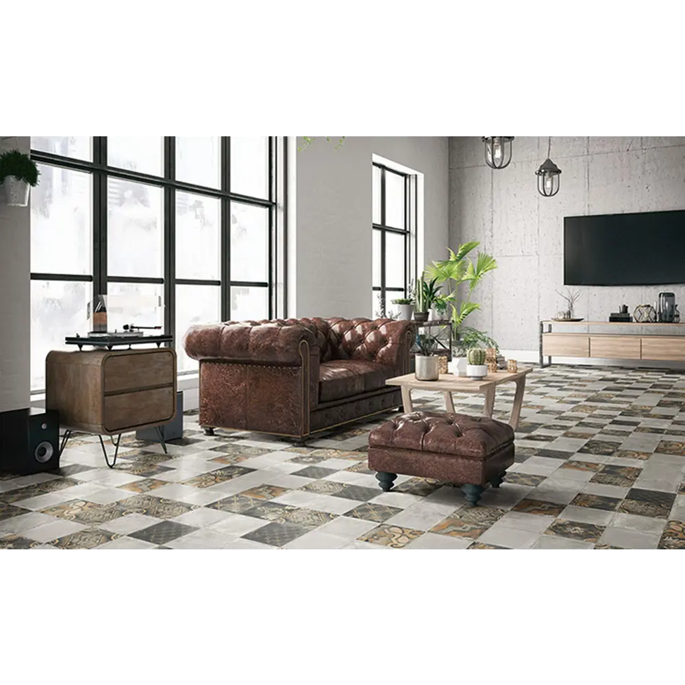 Фото 2 Напольная плитка Mainzu Scudo Pav. Scudo nero 20x20см цвет nero Фото 2 Напольная плитка Mainzu Scudo Pav. Scudo nero 20x20см цвет nero