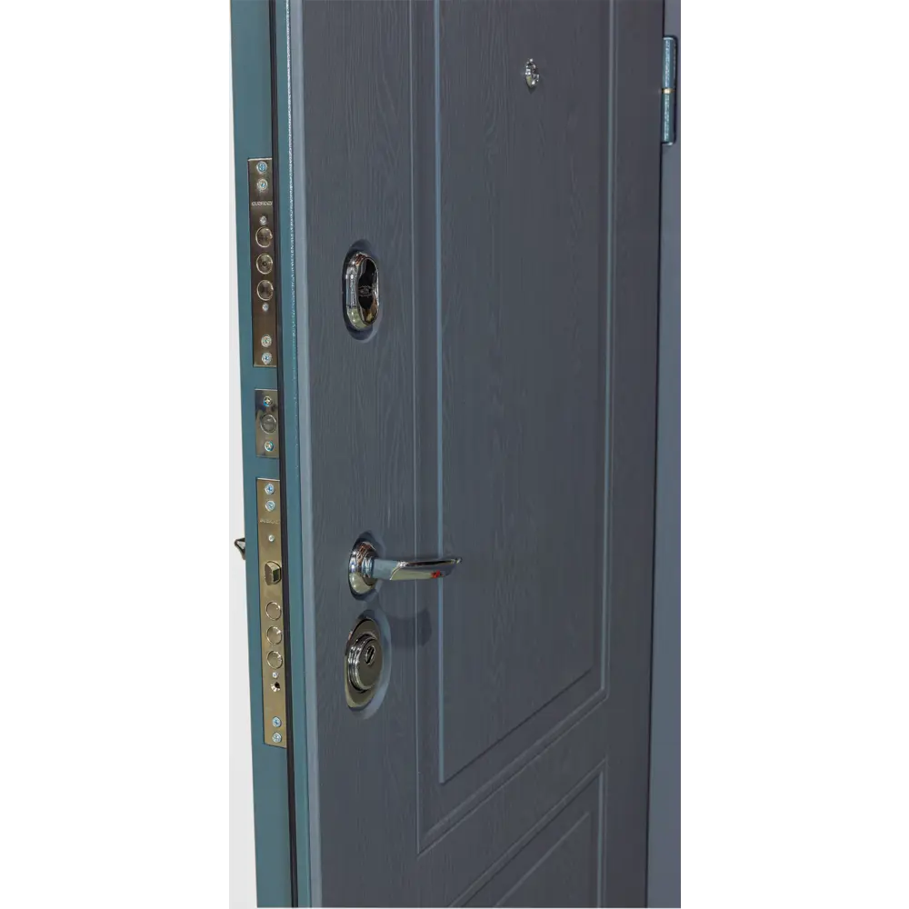 Фото 4 Входная дверь Diva ДХ-38 205x96см правый ясень графит/Н10 белый софт