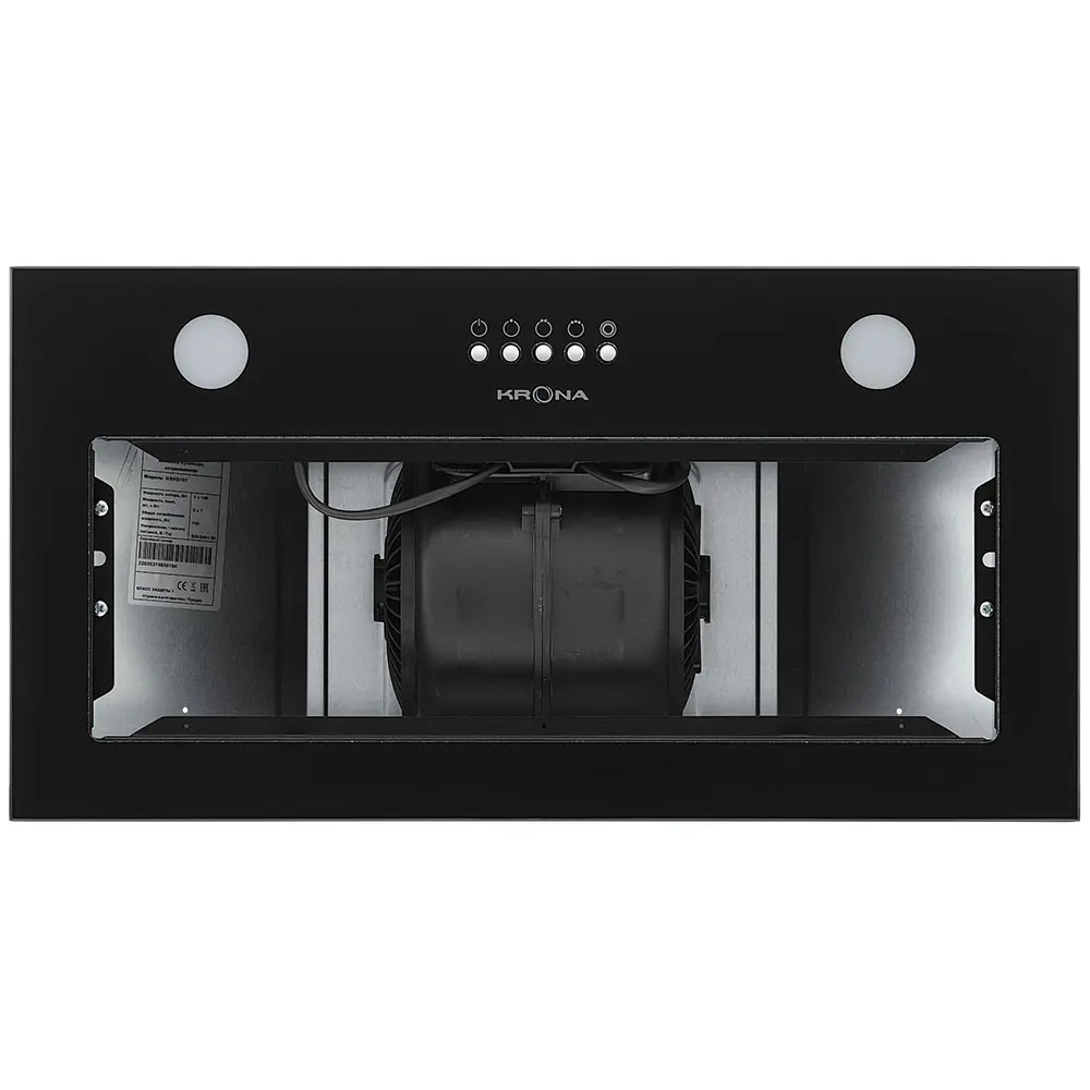 Фото 3 Вытяжка Krona luisa glass black pb 60 см цвет черный Фото 3 Вытяжка Krona luisa glass black pb 60 см цвет черный