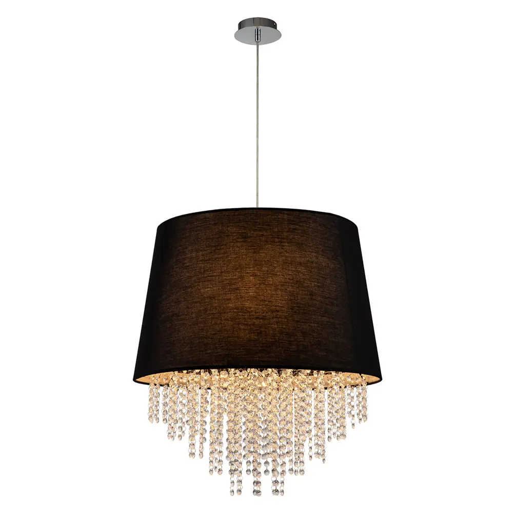 Фото Светильник подвесной Escada Charm Esc_652_5s_black 5 ламп 18 м² цвет черный Фото Светильник подвесной Escada Charm Esc_652_5s_black 5 ламп 18 м² цвет черный