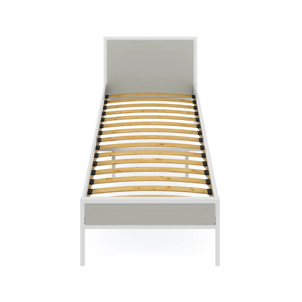 Фото 2 Кровать Solarius Komp90loft-plat-white-orto 95 x 89 x 206 см сосна цвет белый Фото 2 Кровать Solarius Komp90loft-plat-white-orto 95 x 89 x 206 см сосна цвет белый