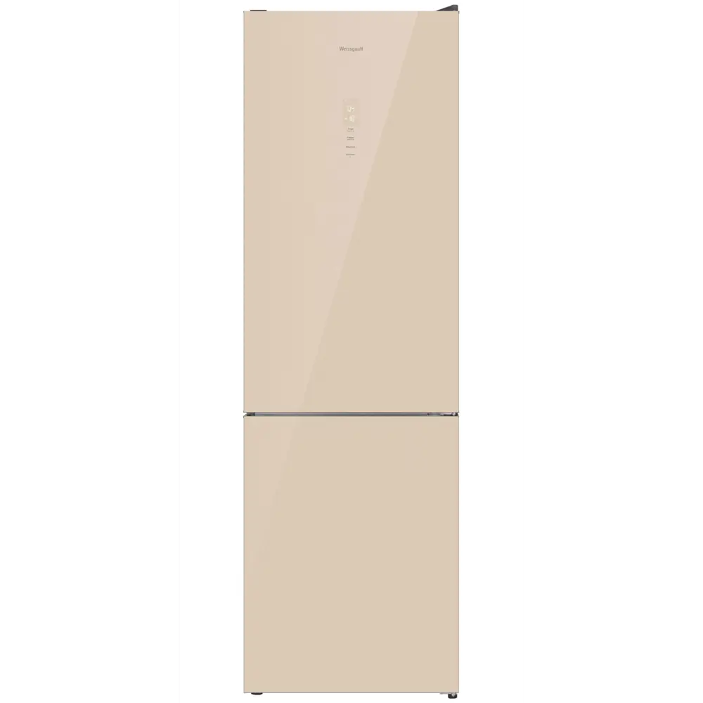 Фото Отдельностоящий холодильник двухкамерный Weissgauff WRK 195 D Full NoFrost Beige Glass 59.5x195 см цвет бежевый Фото Отдельностоящий холодильник двухкамерный Weissgauff WRK 195 D Full NoFrost Beige Glass 59.5x195 см цвет бежевый
