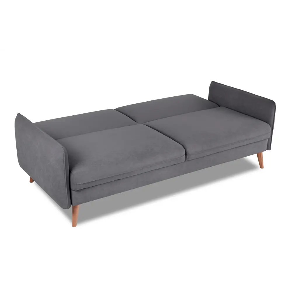 Фото 4 Диван Finsoffa ANN Диван Relax 3 c подушками Велюр Selfie Steel Лак прозрачный 206x90x86 см велюр цвет серый Фото 4 Диван Finsoffa ANN Диван Relax 3 c подушками Велюр Selfie Steel Лак прозрачный 206x90x86 см велюр цвет серый