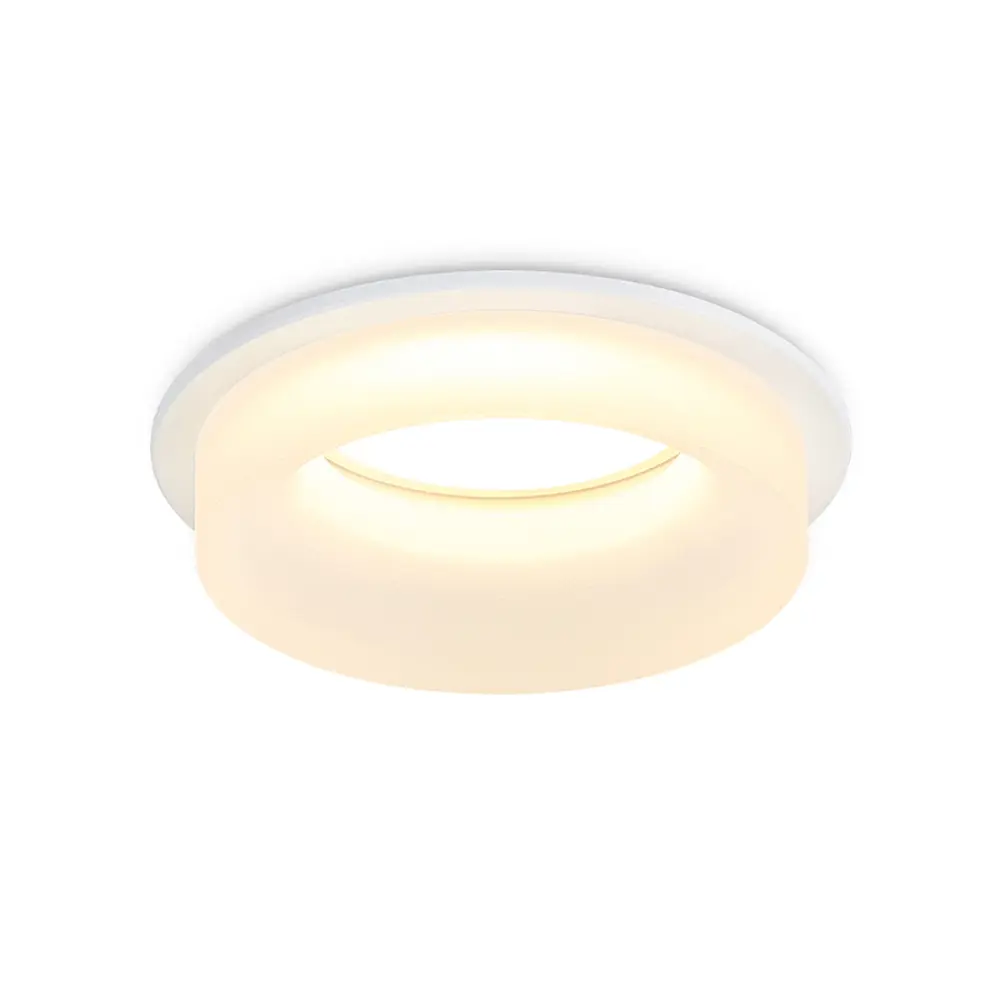 Фото Светильник точечный встраиваемый светодиодный Ambrella Light Tn1302 2 м² под отверстие 6 см цвет белый Фото Светильник точечный встраиваемый светодиодный Ambrella Light Tn1302 2 м² под отверстие 6 см цвет белый