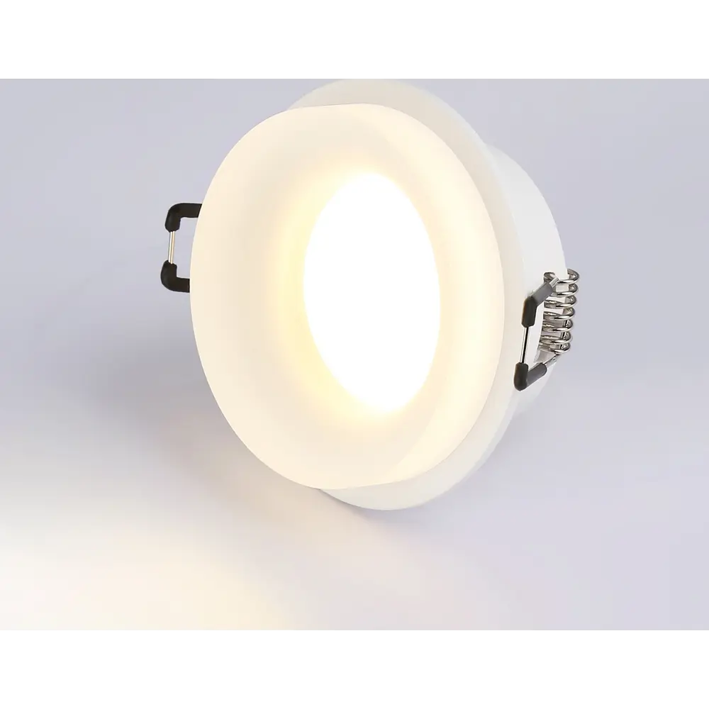 Фото 9 Светильник точечный встраиваемый светодиодный Ambrella Light Tn1302 2 м² под отверстие 6 см цвет белый Фото 9 Светильник точечный встраиваемый светодиодный Ambrella Light Tn1302 2 м² под отверстие 6 см цвет белый