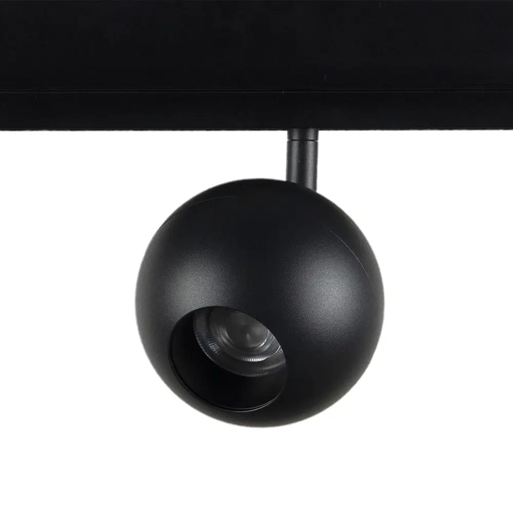 Фото Трековый светильник спот светодиодный Loft it T024-12 12 Вт магнитный теплый белый (желтый) свет цвет черный