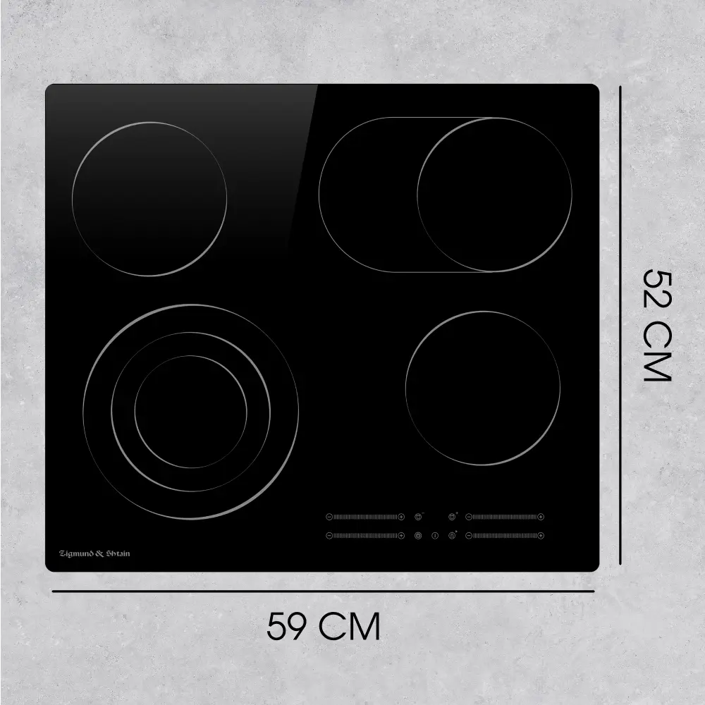 Фото 7 Электрическая варочная панель Zigmund & shtain CN 44.6 B 59 см 4 конфорки цвет черный Фото 7 Электрическая варочная панель Zigmund & shtain CN 44.6 B 59 см 4 конфорки цвет черный