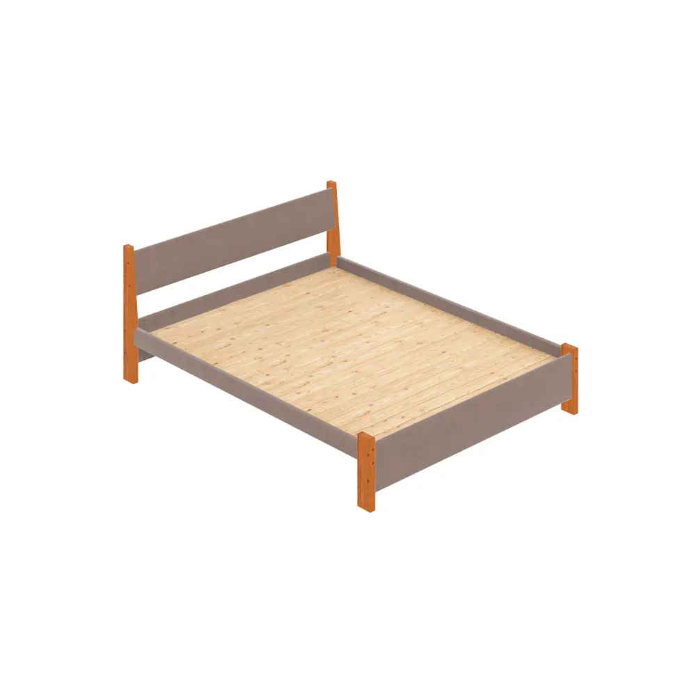 Фото 2 Кровать Solarius Мишка сплошное основание 170 x 80 x 210 см дерево цвет мокко мусс;ольха Фото 2 Кровать Solarius Мишка сплошное основание 170 x 80 x 210 см дерево цвет мокко мусс;ольха