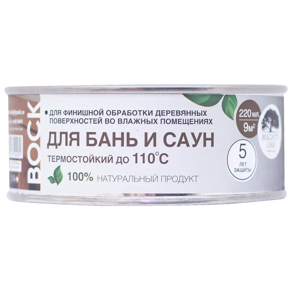 Фото Воск термостойкий для бань и саун Mighty Oak 220 мл Фото Воск термостойкий для бань и саун Mighty Oak 220 мл