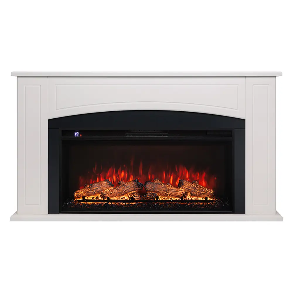 Фото Каминокомплект Realflame Catania 36 WT-F611 с очагом Joker 36 750Вт пастельно-белый Фото Каминокомплект Realflame Catania 36 WT-F611 с очагом Joker 36 750Вт пастельно-белый