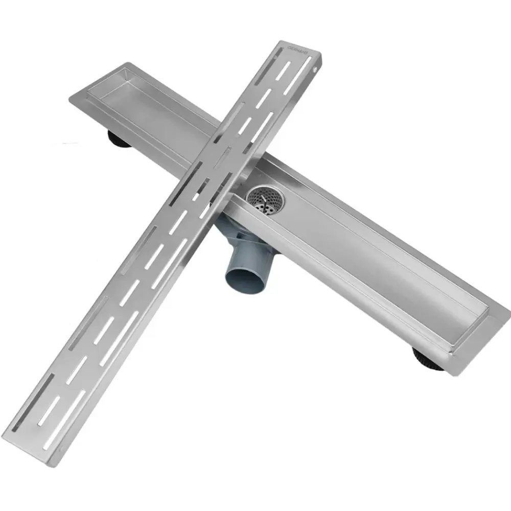 Фото 6 Трап для душа Gerhans K80207-50 мокрый затвор 7x50 см нержавеющая сталь Фото 6 Трап для душа Gerhans K80207-50 мокрый затвор 7x50 см нержавеющая сталь