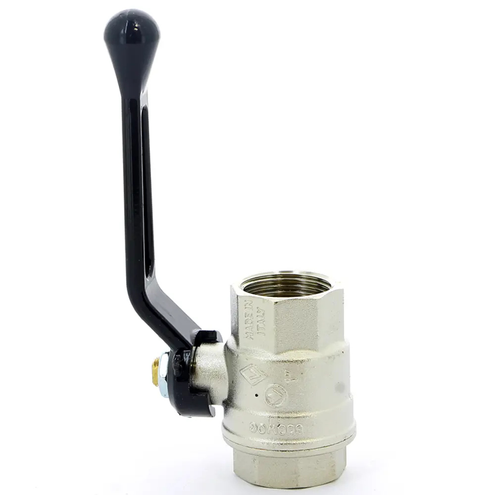 Фото 3 Кран шаровой прямой Bugatti Oregon DN25 PN64 1" ВР латунь ручка рычаг Фото 3 Кран шаровой прямой Bugatti Oregon DN25 PN64 1" ВР латунь ручка рычаг