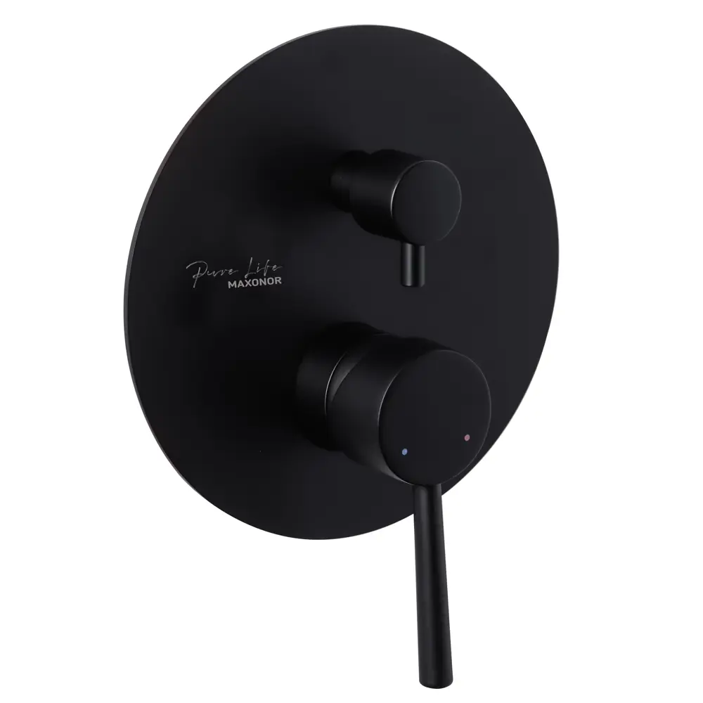 Фото 5 Встроенная душевая система Maxonor Pure Life Superior PL7187-7 черный Фото 5 Встроенная душевая система Maxonor Pure Life Superior PL7187-7 черный
