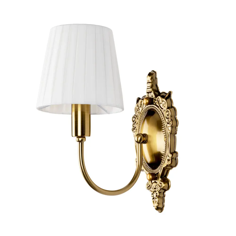 Фото Бра Arte Lamp Gracie A7301AP-1PB, цвет белый Фото Бра Arte Lamp Gracie A7301AP-1PB, цвет белый