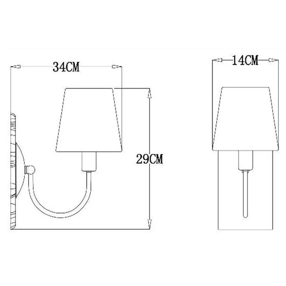Фото 2 Бра Arte Lamp Gracie A7301AP-1PB, цвет белый Фото 2 Бра Arte Lamp Gracie A7301AP-1PB, цвет белый