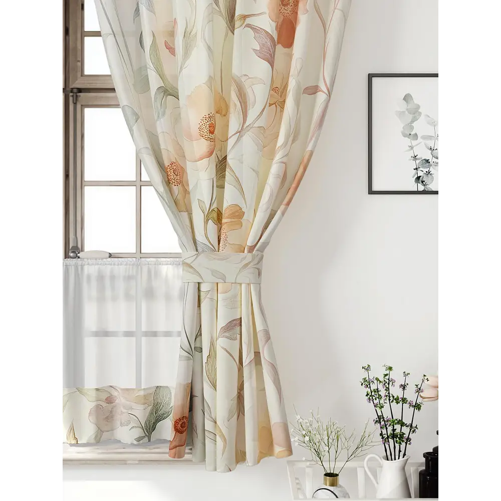 Фото 5 Комплект штор Comfy way Иномик - 59 CW705059-160 на шторной ленте 160x150 см цвет бежевый Фото 5 Комплект штор Comfy way Иномик - 59 CW705059-160 на шторной ленте 160x150 см цвет бежевый