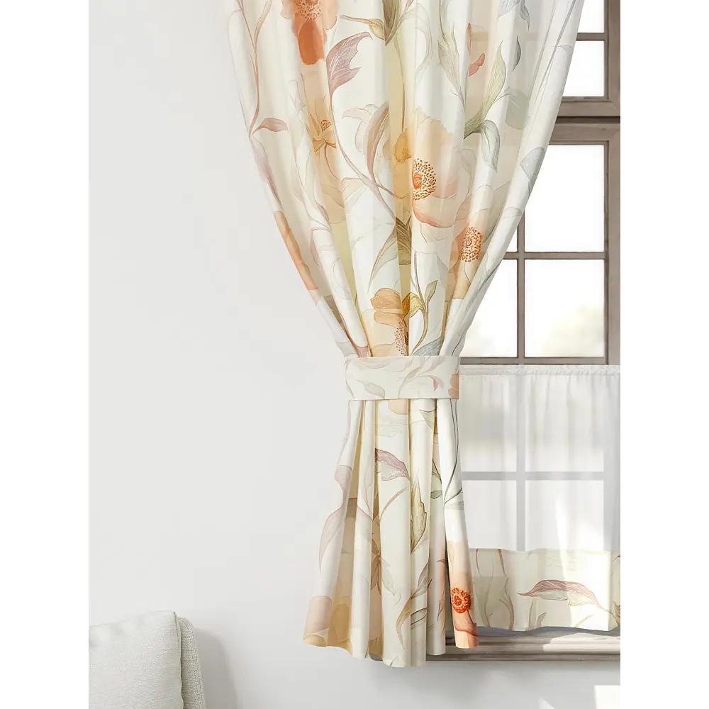 Фото 4 Комплект штор Comfy way Иномик - 59 CW705059-160 на шторной ленте 160x150 см цвет бежевый Фото 4 Комплект штор Comfy way Иномик - 59 CW705059-160 на шторной ленте 160x150 см цвет бежевый