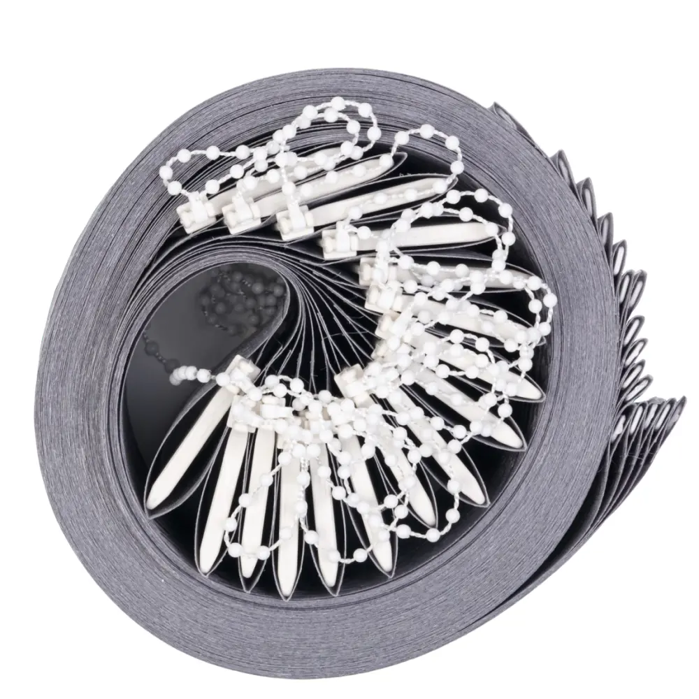 Фото Ламели для вертикальных жалюзи Унистайл LAMORSER200210 высота 210 см, 25 шт, цвет серый