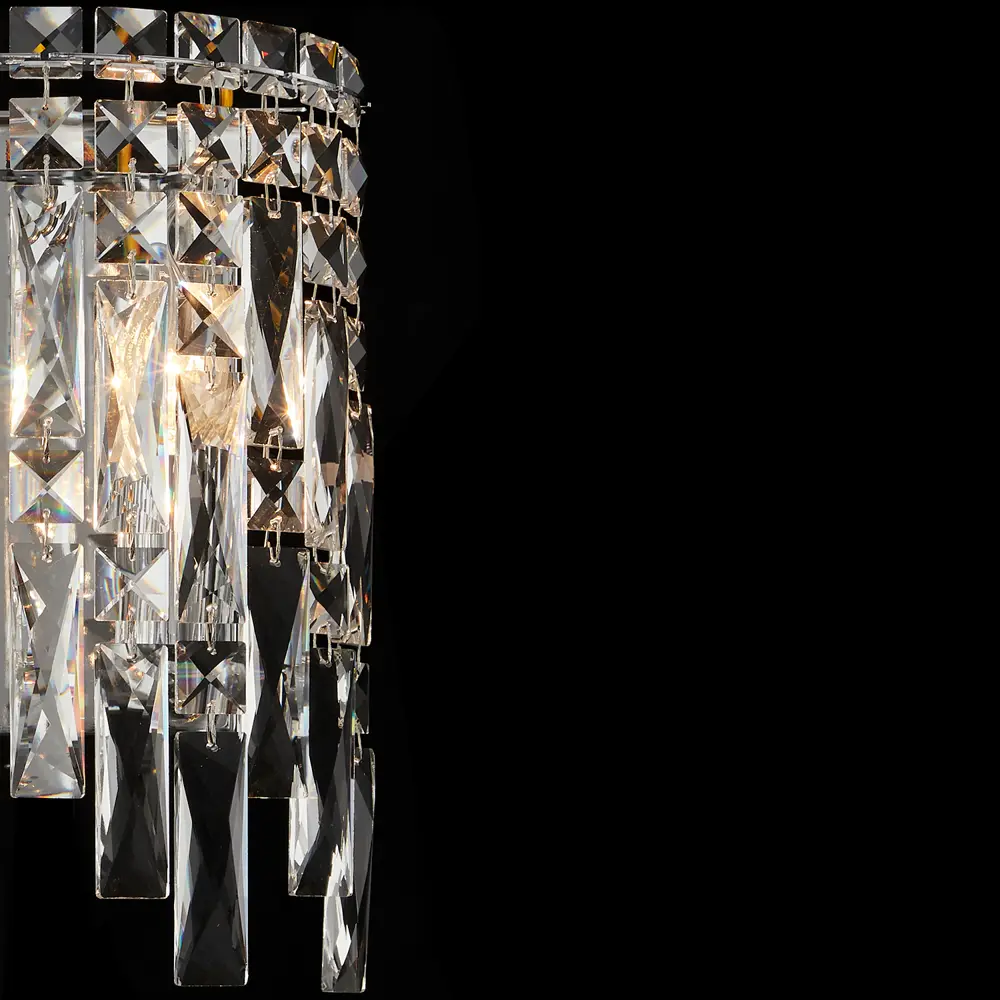 Фото 4 Настенный светильник Crystal Lux 402_0020 цвет серый/серебристый