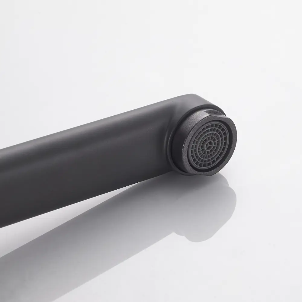 Фото 11 Смеситель для ванны Aloute A3163Y цвет графит глянцевый