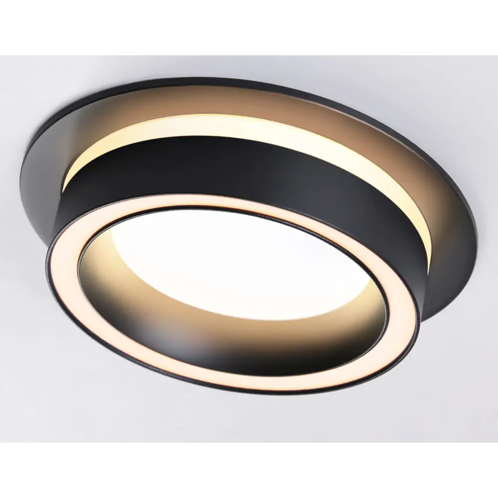Фото 5 Светильник точечный встраиваемый Ambrella light Techno spot Tn5241 под отверстие 93 мм GX53 цвет черный Фото 5 Светильник точечный встраиваемый Ambrella light Techno spot Tn5241 под отверстие 93 мм GX53 цвет черный