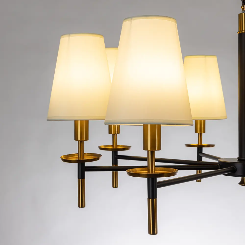 Фото 3 Люстра подвесная Arte Lamp Riccardo Ar_a4075lm-8bk 8 ламп 10 м² цвет черный Фото 3 Люстра подвесная Arte Lamp Riccardo Ar_a4075lm-8bk 8 ламп 10 м² цвет черный