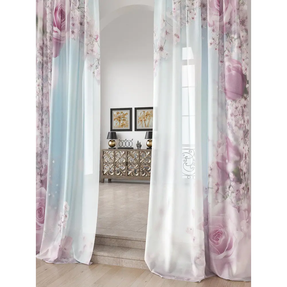 Фото 3 Тюль Comfy way Лоуна - 167 CW754167-230 на шторной ленте 230x150 см цвет фиолетовый Фото 3 Тюль Comfy way Лоуна - 167 CW754167-230 на шторной ленте 230x150 см цвет фиолетовый