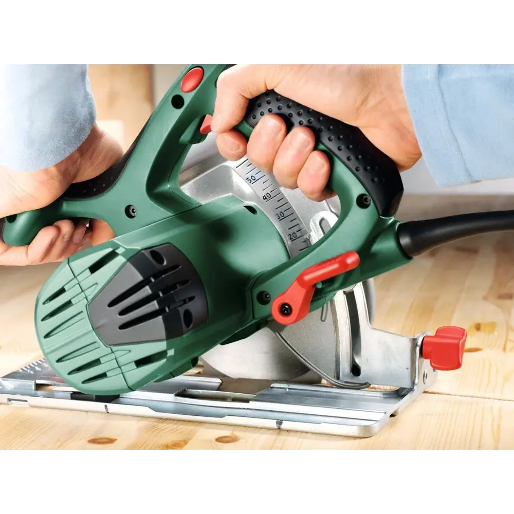 Фото 6 Пила циркулярная сетевая Bosch PKS 55 A 603501020, 1200 Вт, 160 мм Фото 6 Пила циркулярная сетевая Bosch PKS 55 A 603501020, 1200 Вт, 160 мм