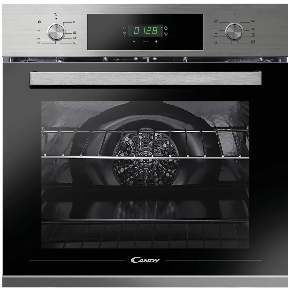 Фото Встраиваемый духовой шкаф Candy Fct625Xl/1 59.50x59.50x56.70 см цвет нержавеющая сталь Фото Встраиваемый духовой шкаф Candy Fct625Xl/1 59.50x59.50x56.70 см цвет нержавеющая сталь