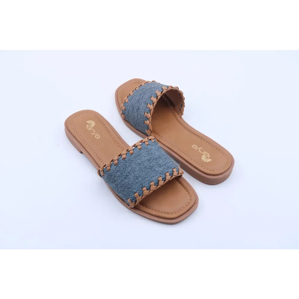 Фото Тапочки Arya Home Женские Summer Jeans 40 Деним Фото Тапочки Arya Home Женские Summer Jeans 40 Деним