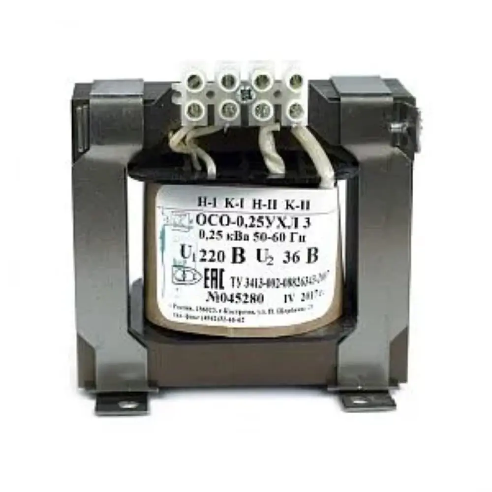 Фото Трансформатор Texenergo ОСО-0.25 220/12 УХЛ3 Фото Трансформатор Texenergo ОСО-0.25 220/12 УХЛ3