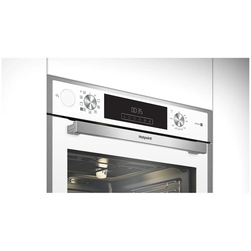 Фото 4 Встраиваемый духовой шкаф Hotpoint Fe8 S832 Jsh Wh 59.40x59.50x56.70 см цвет белый Фото 4 Встраиваемый духовой шкаф Hotpoint Fe8 S832 Jsh Wh 59.40x59.50x56.70 см цвет белый